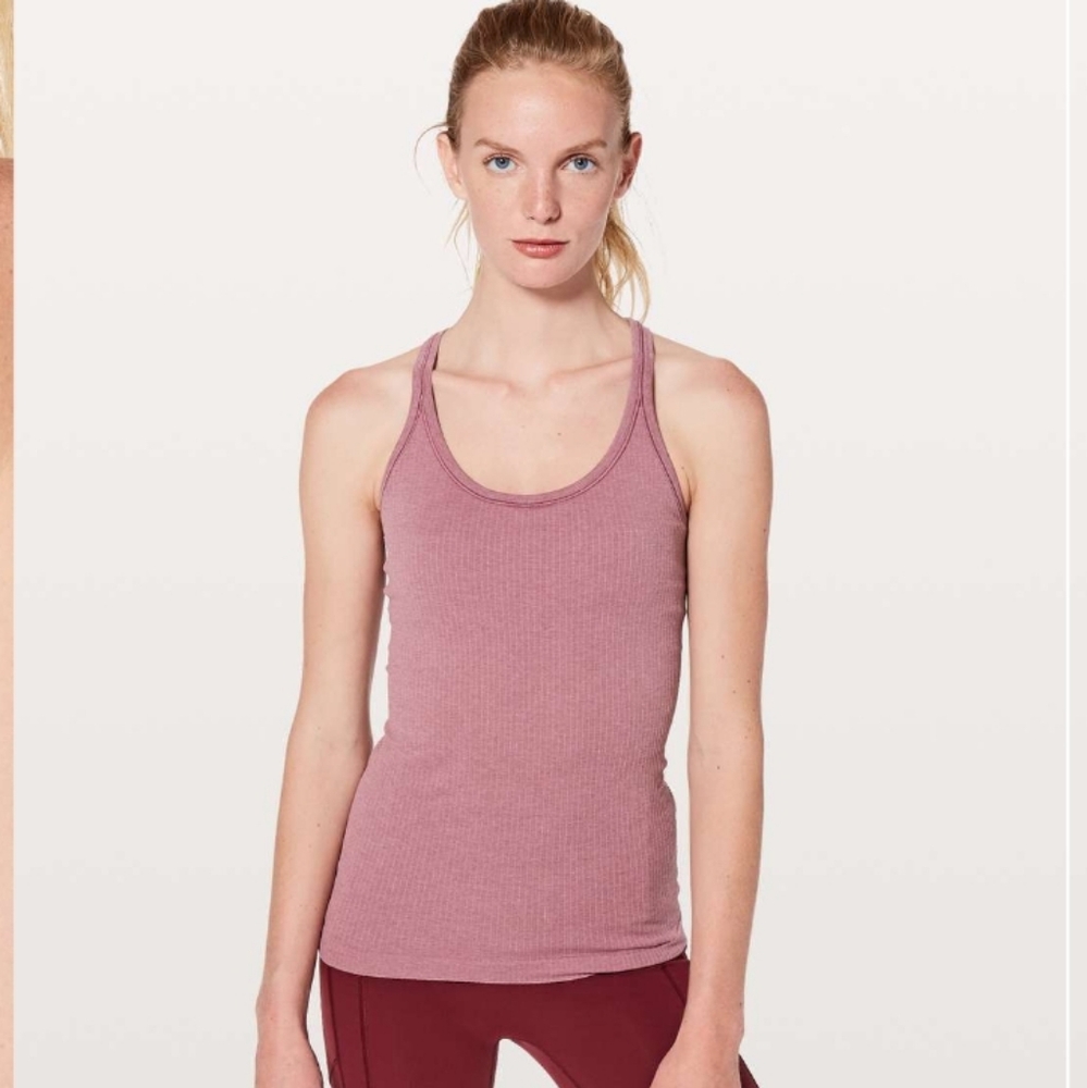 Lululemon Ebb To Street Size 10 Moss Rose